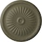 Ekena Millwork Juniper Ceiling Medallion (Fits Canopies up to 7"), Hand-Painted Spartan Stone, 36"OD x 1 1/2"P CM36JUSSF - alternate 1